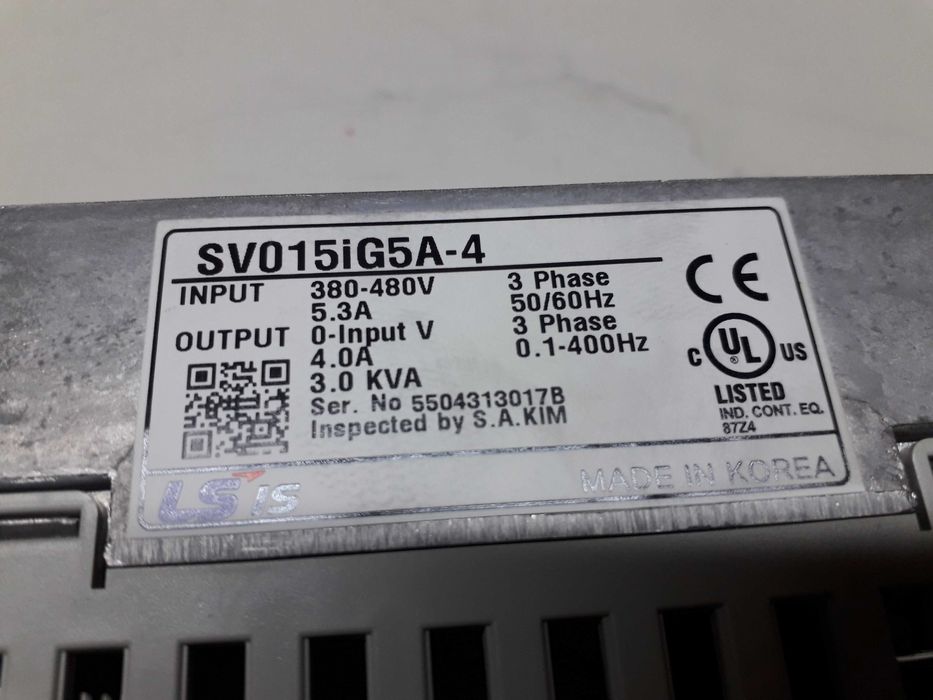 Falownik LG LS 1,5kW 400V SV015IG5A-4