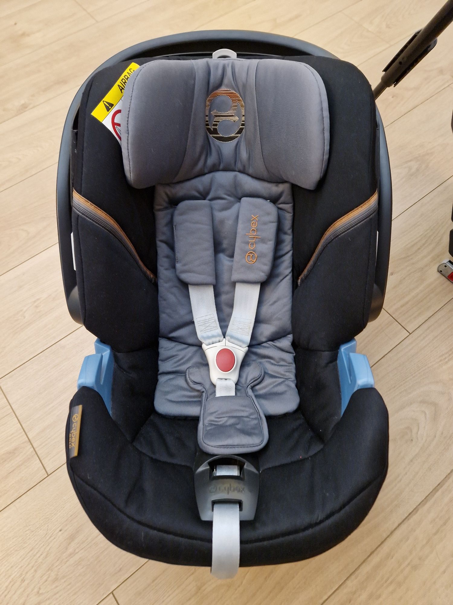 Fotelik samochodowy Cybex Aton 5 Black dark grey