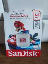 Karta pamięci micro sd SanDisk Mario Grzybek Nintendo switch 128gb