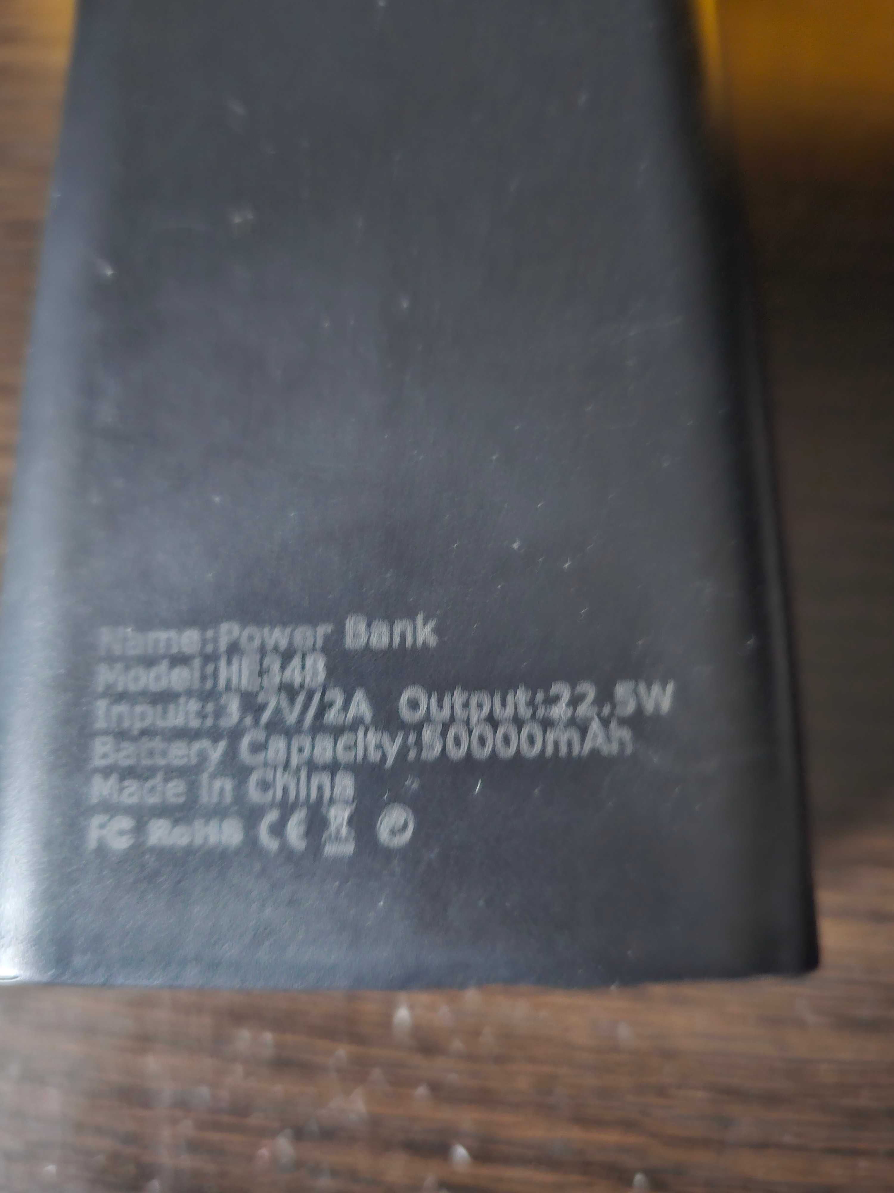 Powerbank 50.000 mAh, nowy, nie używany.