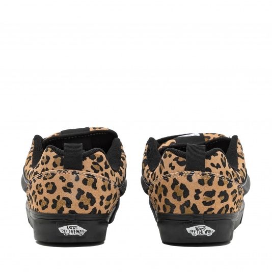 Кеди Vans Knu Skool Leopard Black Леопард