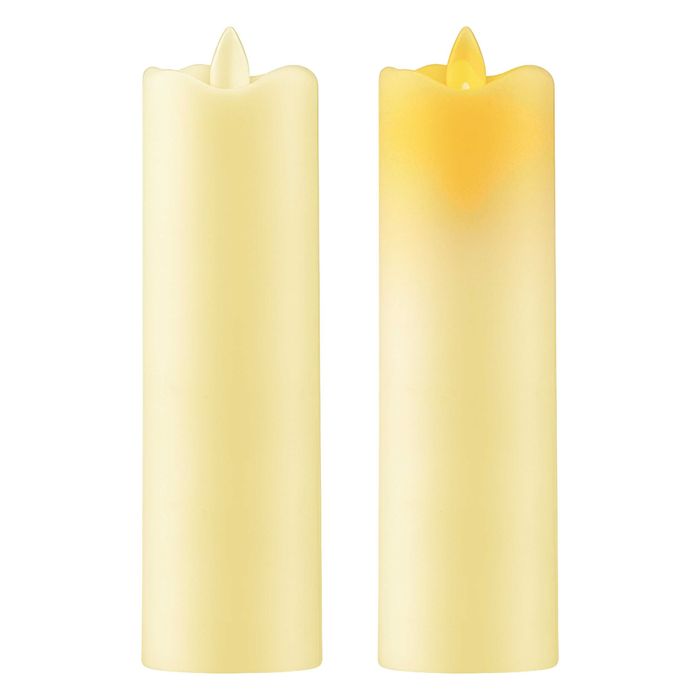 Świeca LED z ruchomym płomieniem 17 cm
