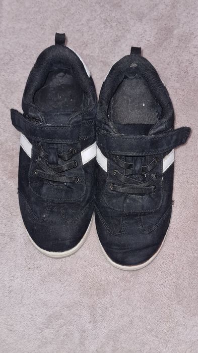 Дитячі кеди H&M чорні еко-замша 32р