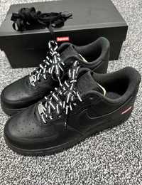 Nike Air Force 1 Low Supreme Black 44