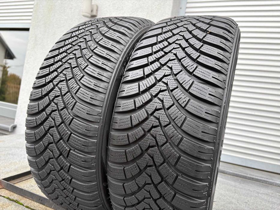2szt zimowe 195/55R16 Falken 8,2mm 2022r świetny stan! Z948 gwarancja