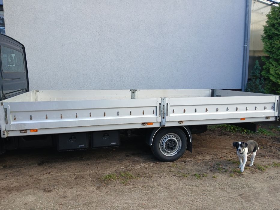Paka,zabudowa skrzyniowa aluminium.Iveco Daily