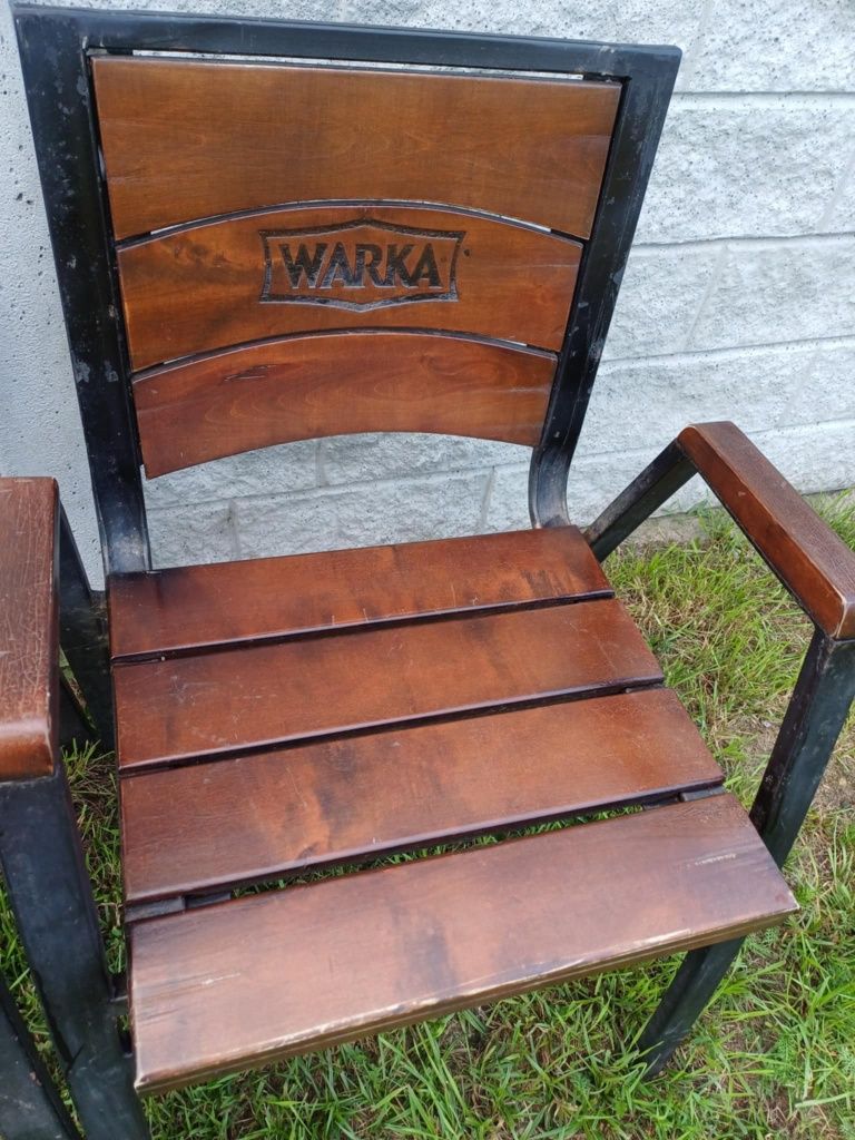 Krzesła ogrodowe ogródek piwny masywne krzesła bar