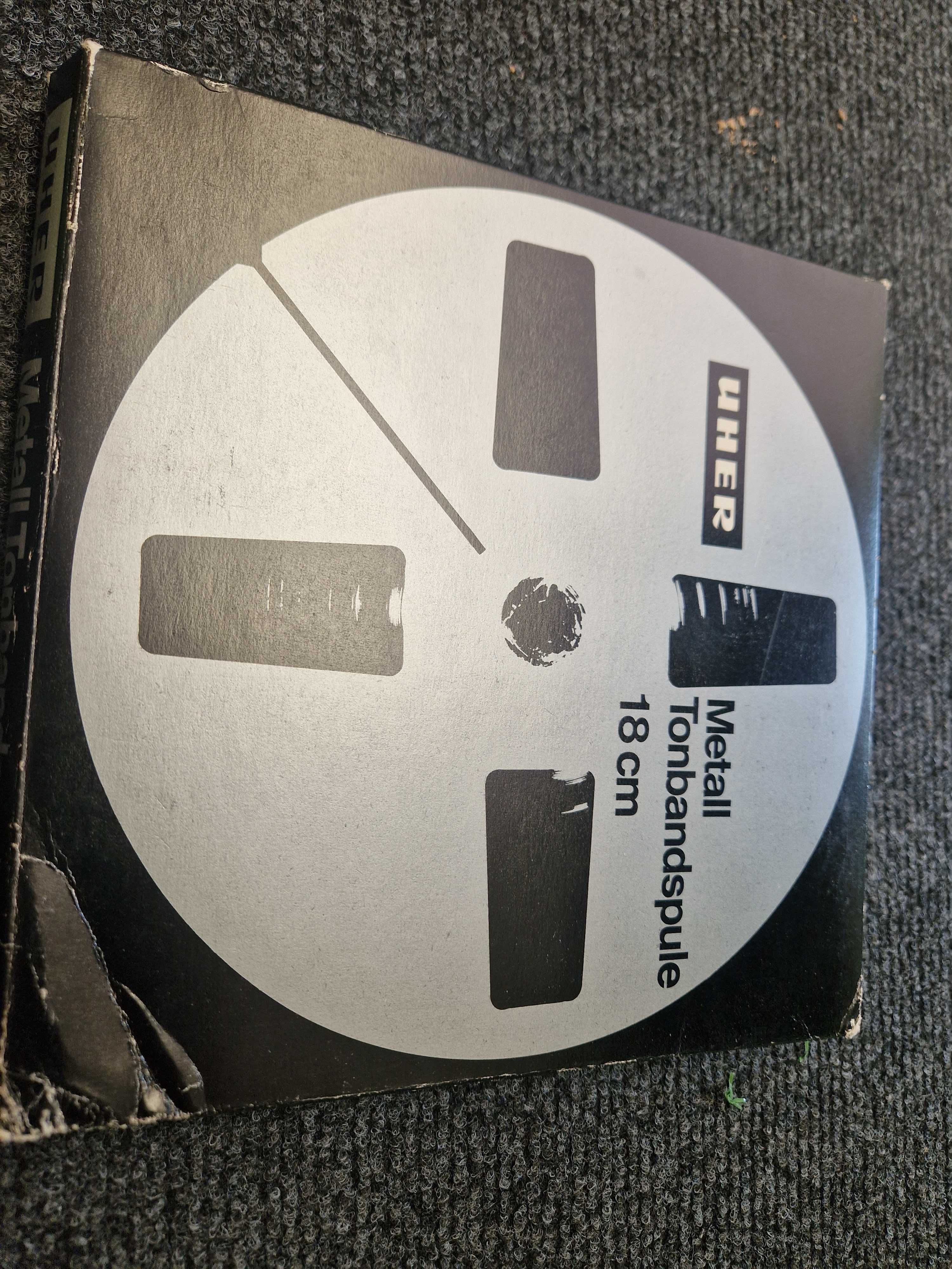 Nowa Pusta Szpula UHER 18 cm Aluminiowa