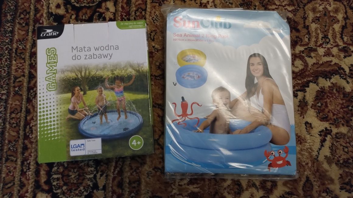Mata wodna plus basen dla najmłodszych