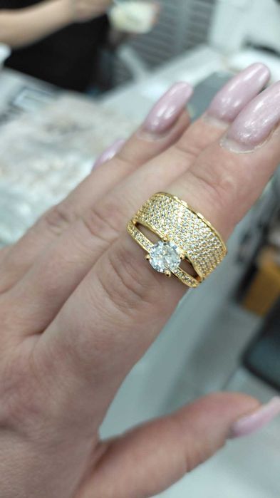 Pierścionek damski stal chirurgiczna regulowany