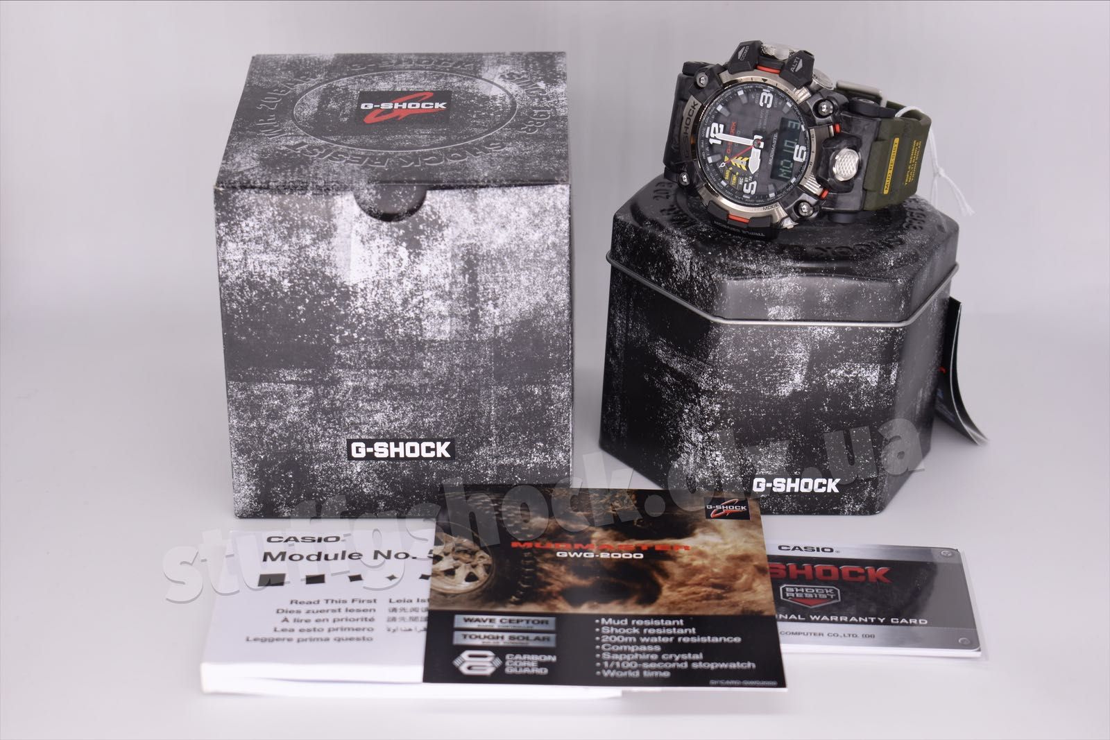 Casio G-Shock GWG-2000-1A3 NEW ORIGINAL | Mudmaster | Sapphire | Solar
