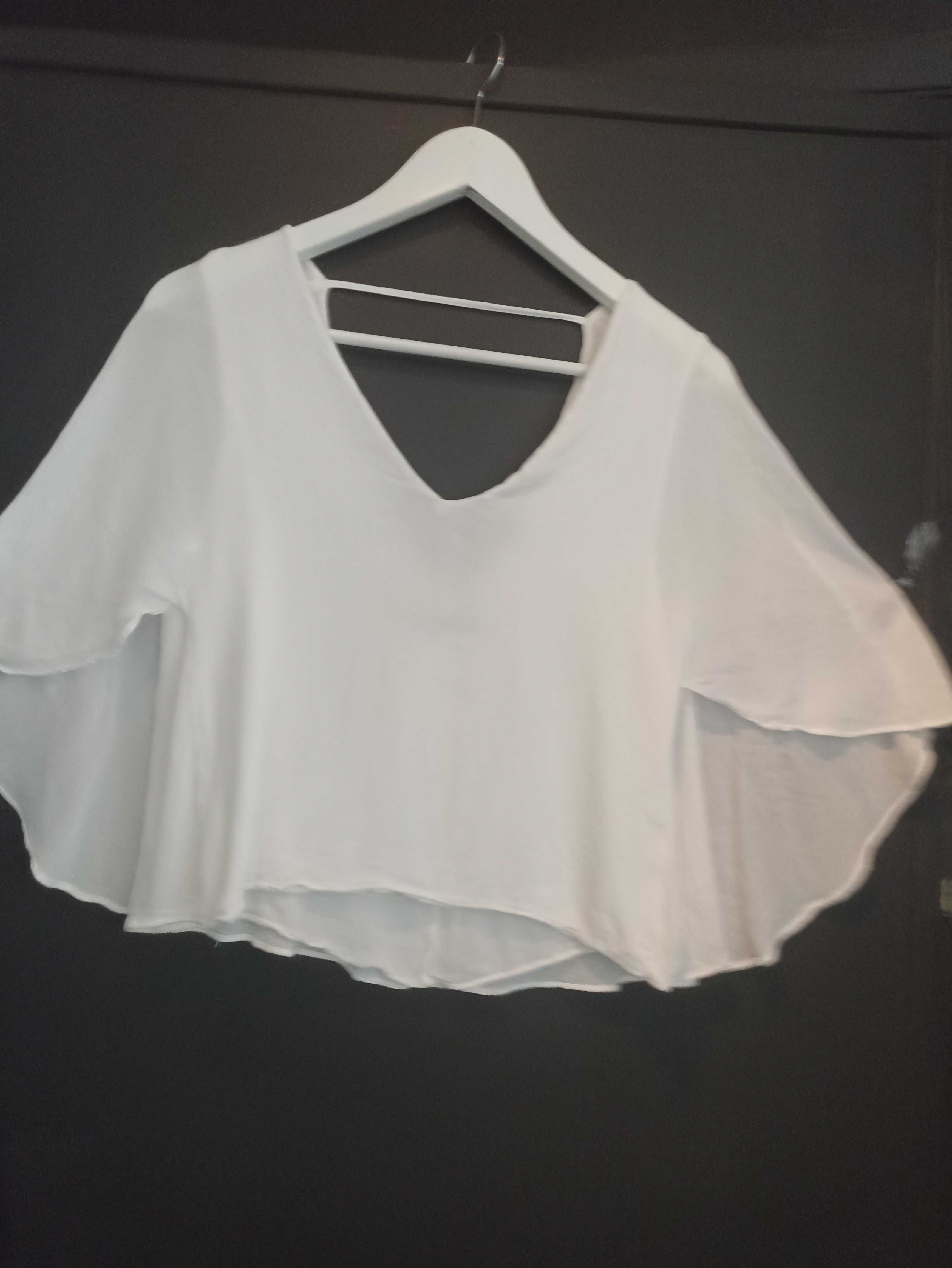 Top Zara. Cor Branca.