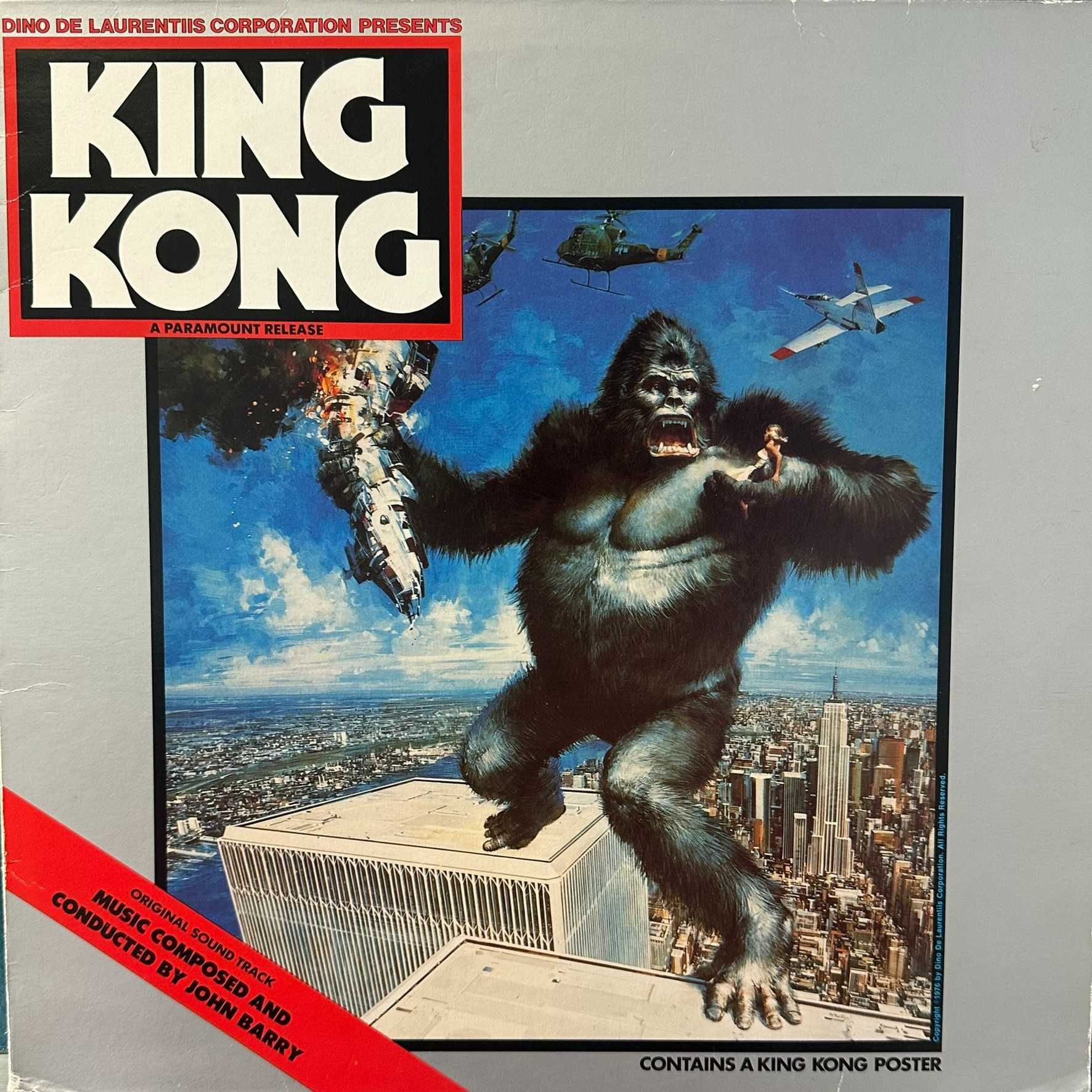 King Kong Soundtrack (Vinyl, 1976, Germany)