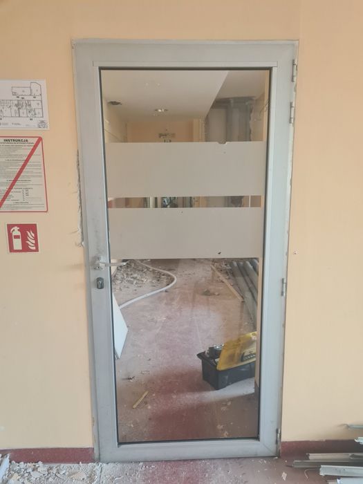Drzwi aluminiowe 99cm x 208cm