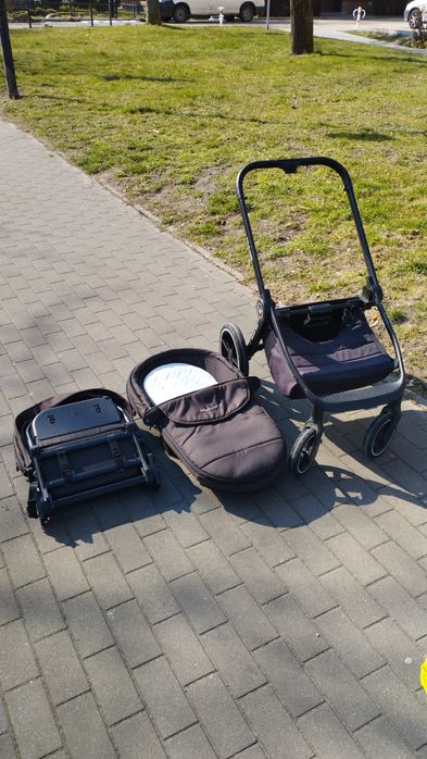 Wózek Muuvo Quick 3.0 2w1 grafit + akcesoria