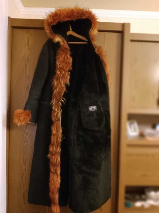 Женская дубленка размер 48-50