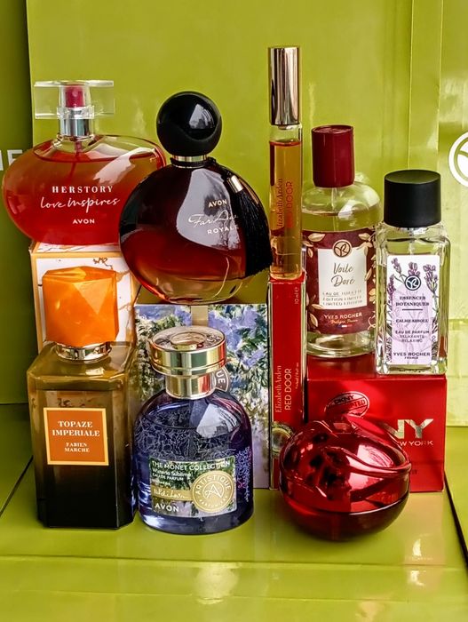 Avon, Fabien Marche, Elizabeth Arden, DKNY, Ів Роше.