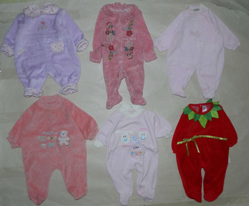 Пакет одягу новонародженій дівчинці 56-62 см