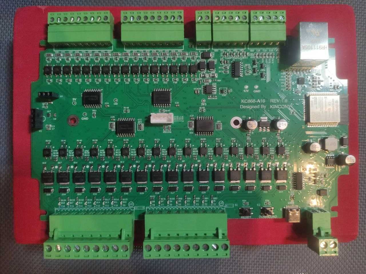 Kincony KC868-A16 Контроллер умный дом и промавтоматика ESP32, ESPHOME