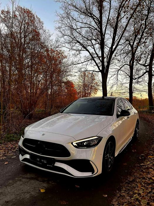 Wynajem długoterminowy, wynajem bez bik i krd Mercedes c klasa 200d