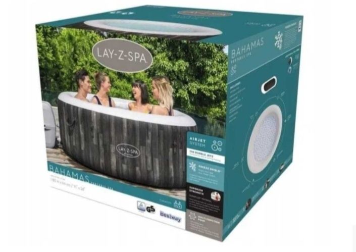Jacuzzi ogrodowe, pompowane Bestway Bahamas 4 osobowe
