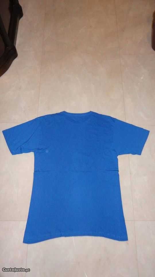 T-shirt de homem azul CS Active