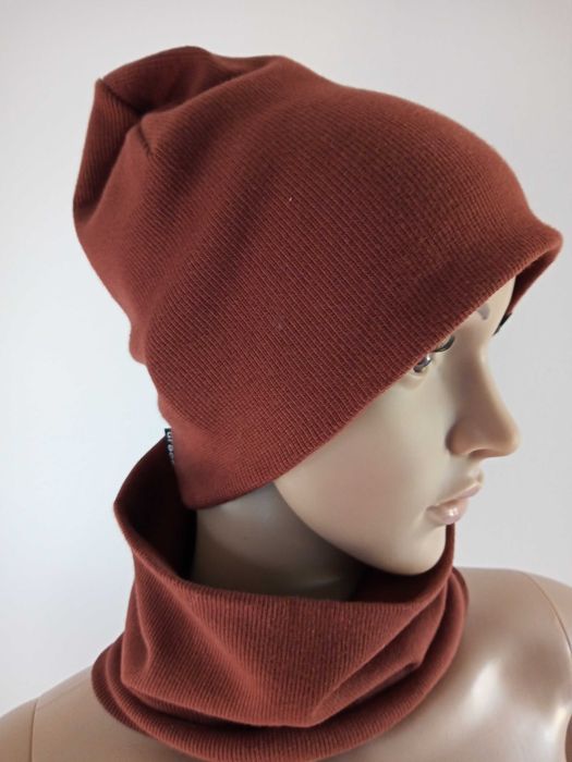 Komplet Zimowy Czapka Komin