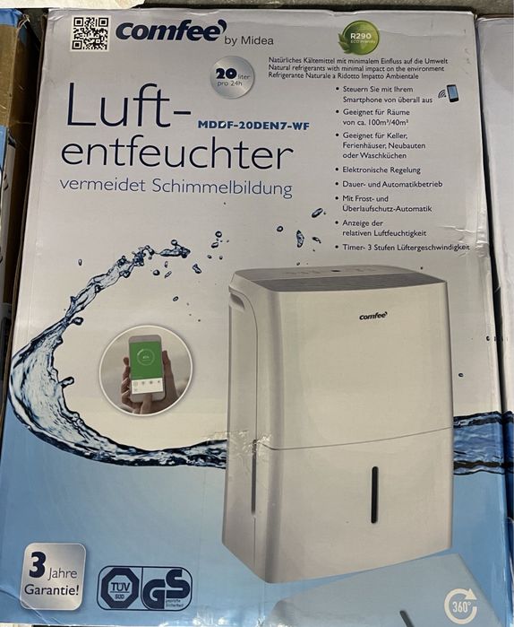 Comfee MDDF-20DEN7-WF Osuszacz Powietrza 360 W 230