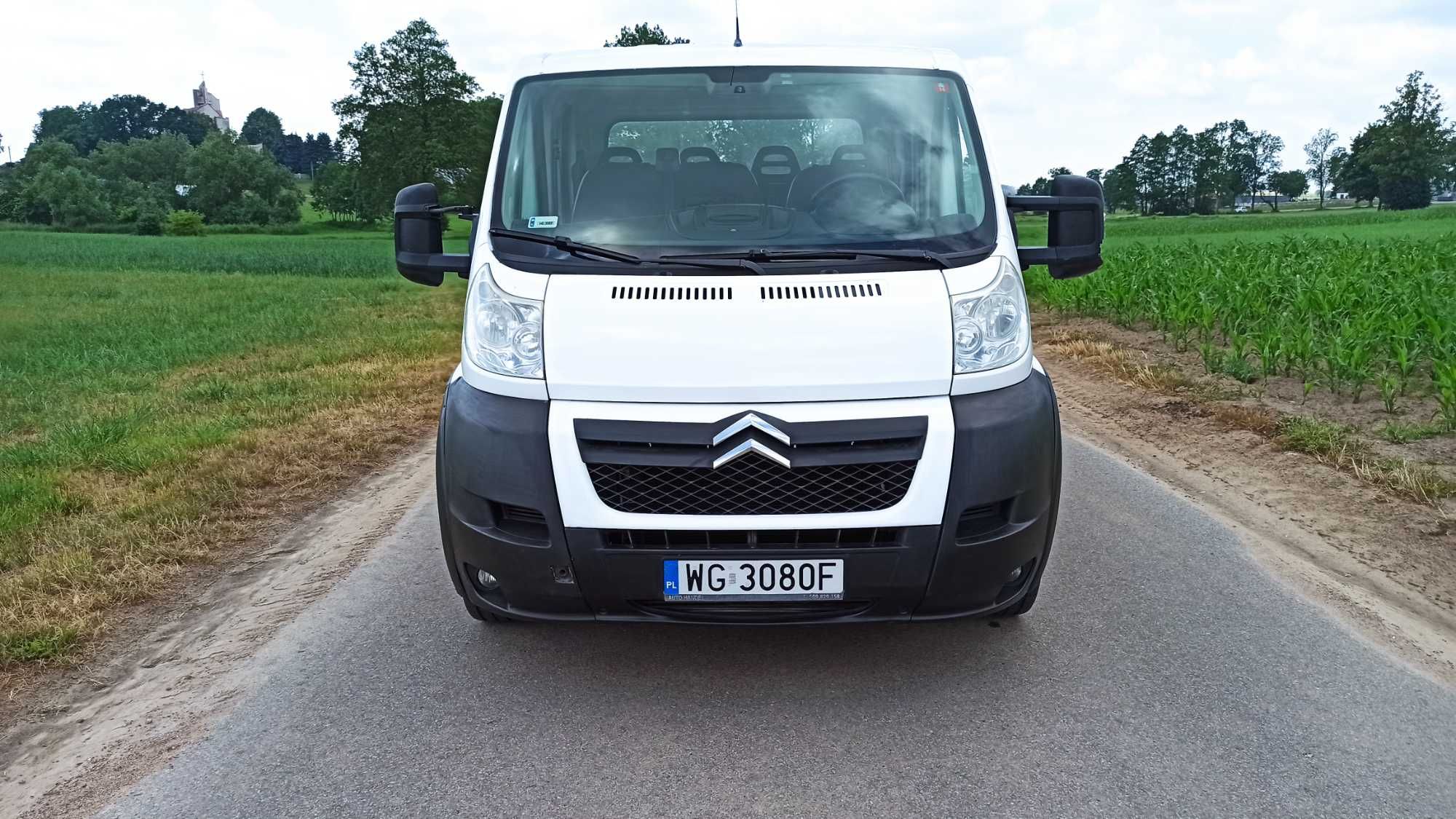 citroen jumper doka dł. paki 420cm 7 osobowy vat23%