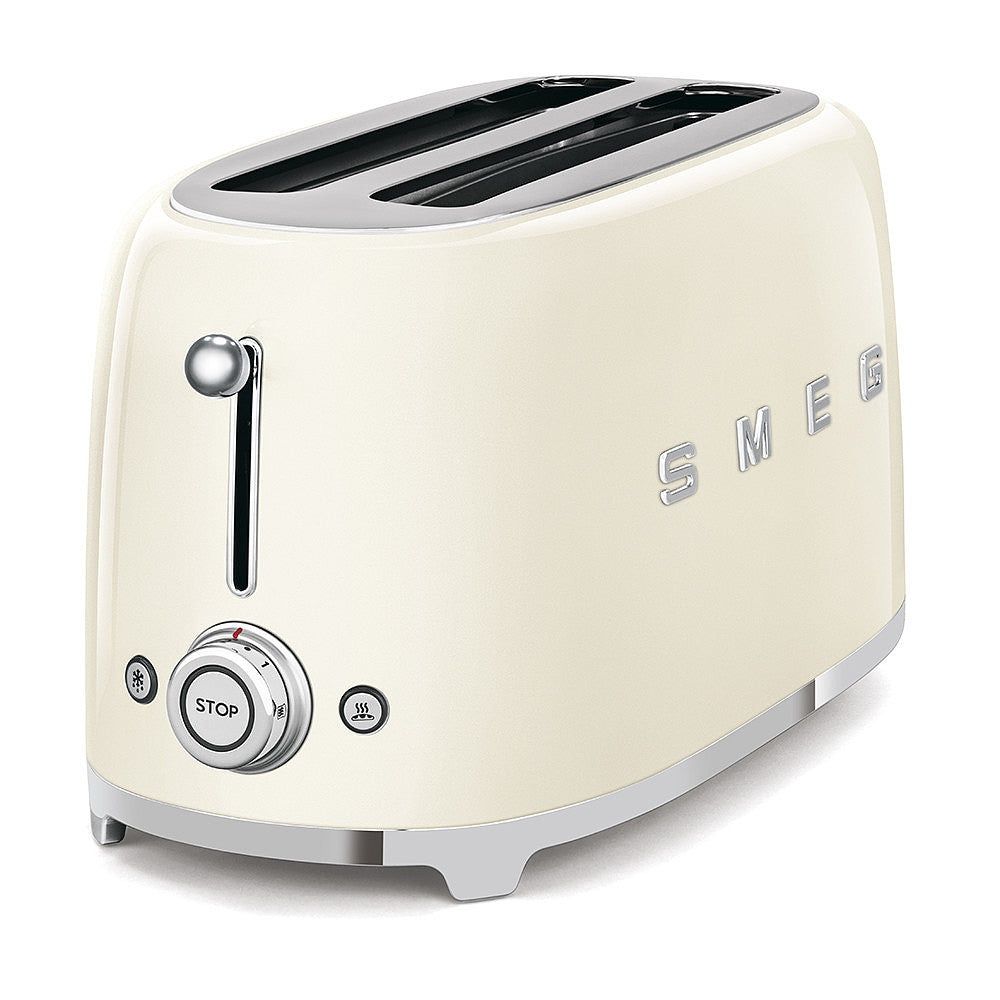 Torradeira SMEG TSF02CREU 4 tostas grande bege - Fatura/Garantia