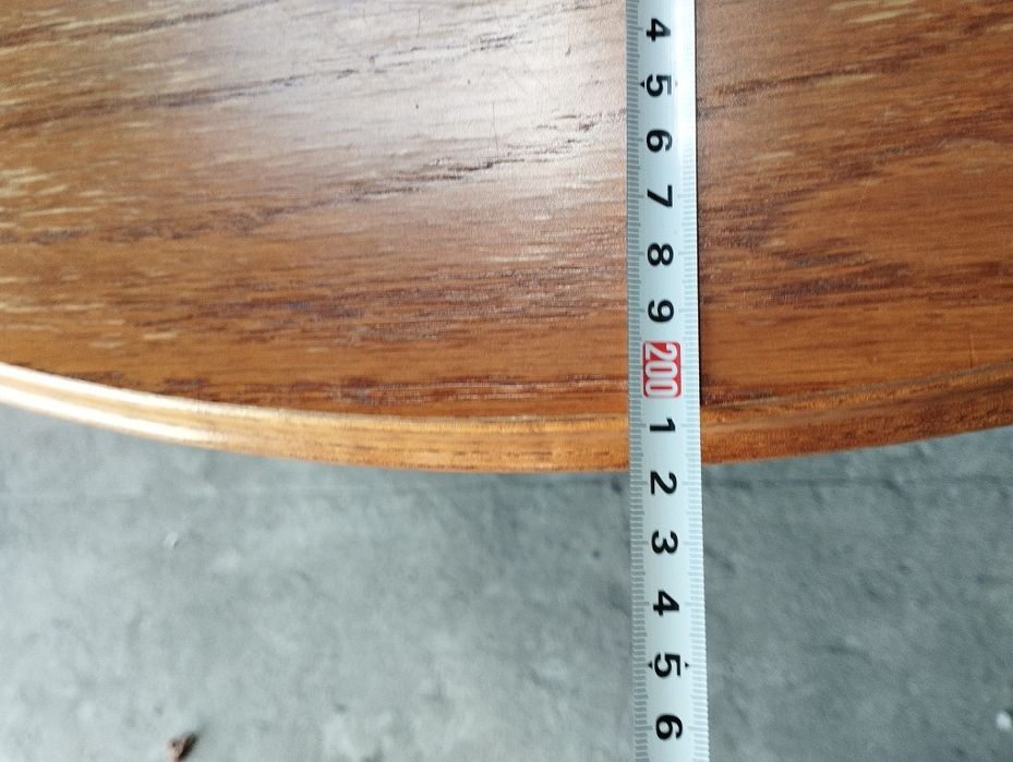 Duży stół drewniany rozkladany masywny 100x160/200