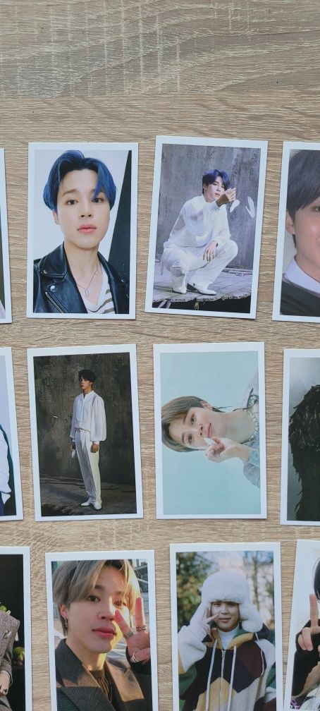 15 kart Jimin BTS