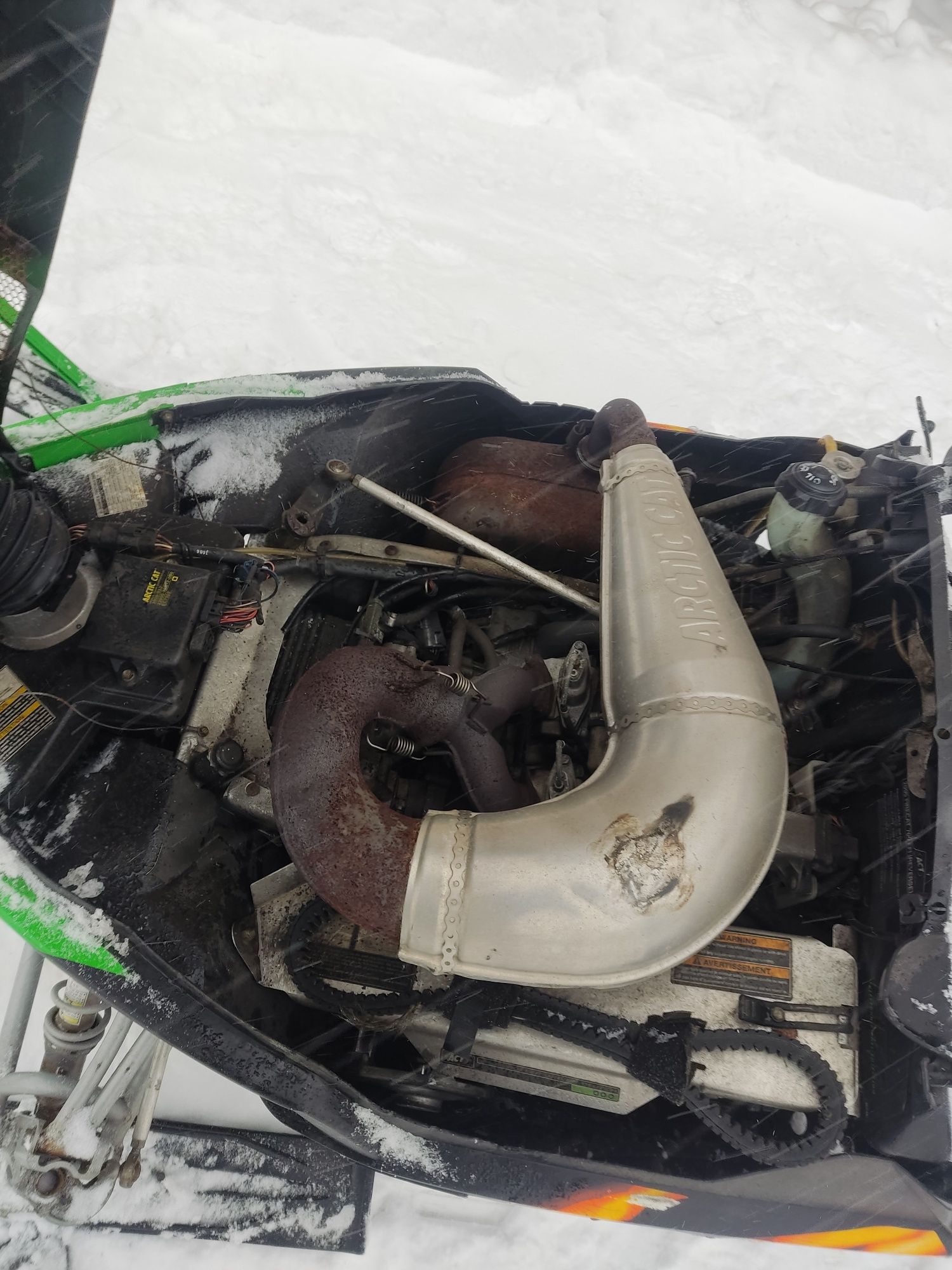 Skuter śnieżny Arctic cat f7 firecat 700 możliwy transport