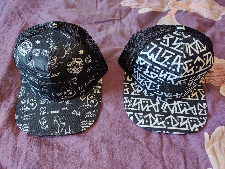 Кепка Тракер літня бейсболка блайзер з сіткою чорна Урбан Пленет