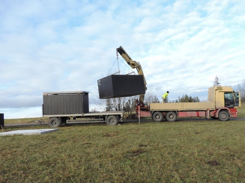 Zbiornik betonowy szambo 12m3 SZCZYTNO Producent Szamba na Deszczówkę