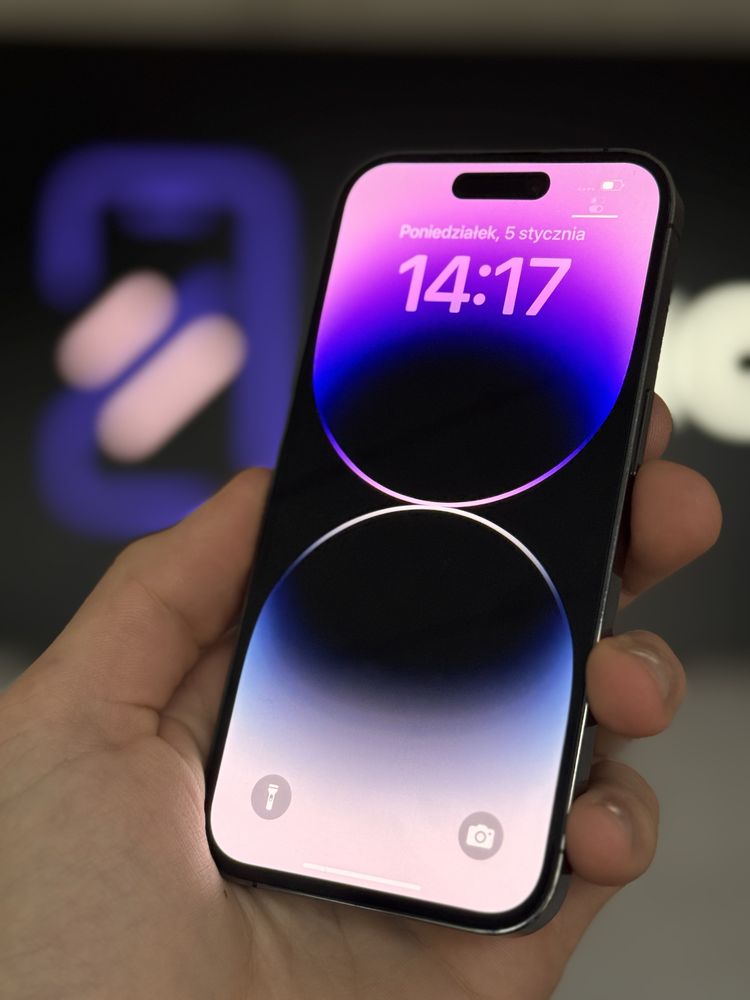 RATY 0% iPhone 14 Pro 128GB BATERIA 96% GWARANCJA 12 miesięcy!!!