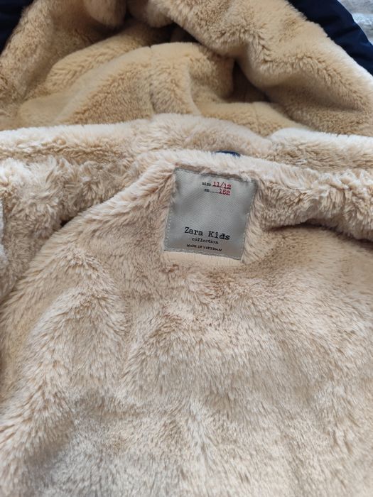 Пальто,куртка тепла подовжена зимова Zara 11-12 років