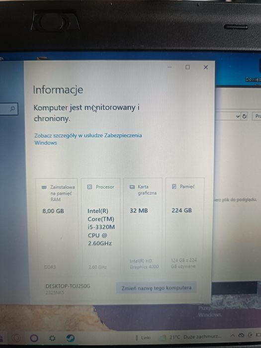 Lenovo ThinkPad x230 i5 8gb 240ssd
