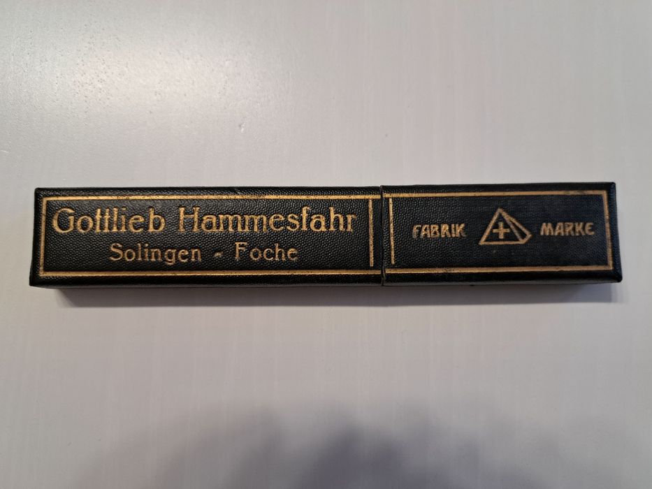 Brzytwa Gottlieb Hammesfahr Solingen-Foche