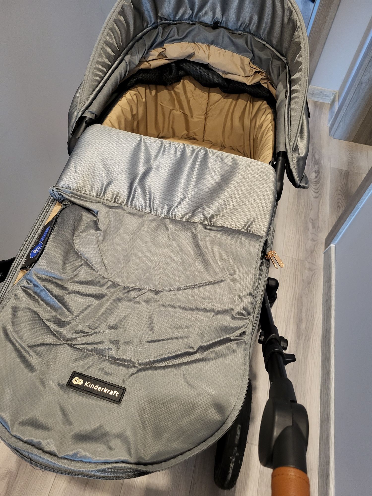 Wózek 3w1 kinderkraft prime 2 grey