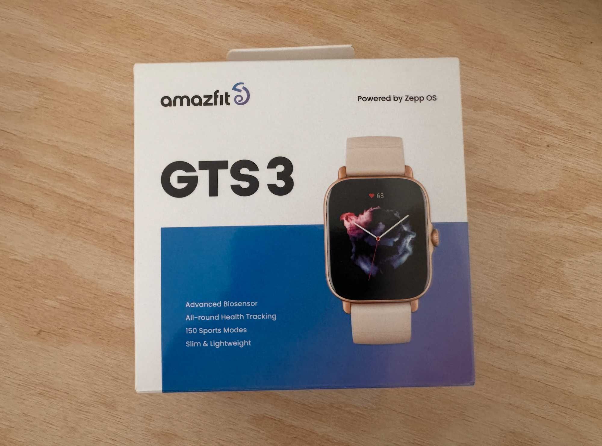 Smartwatch Amazfit GTS 3
