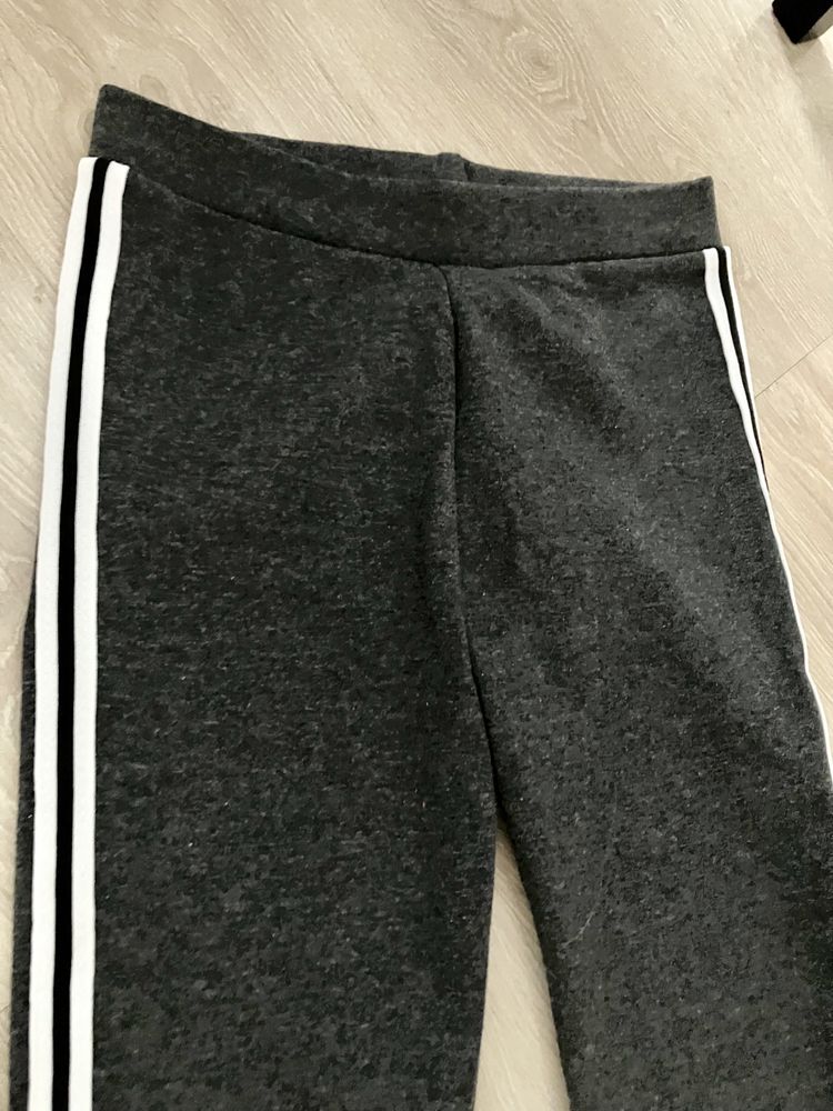 Leginsy szare rozm L