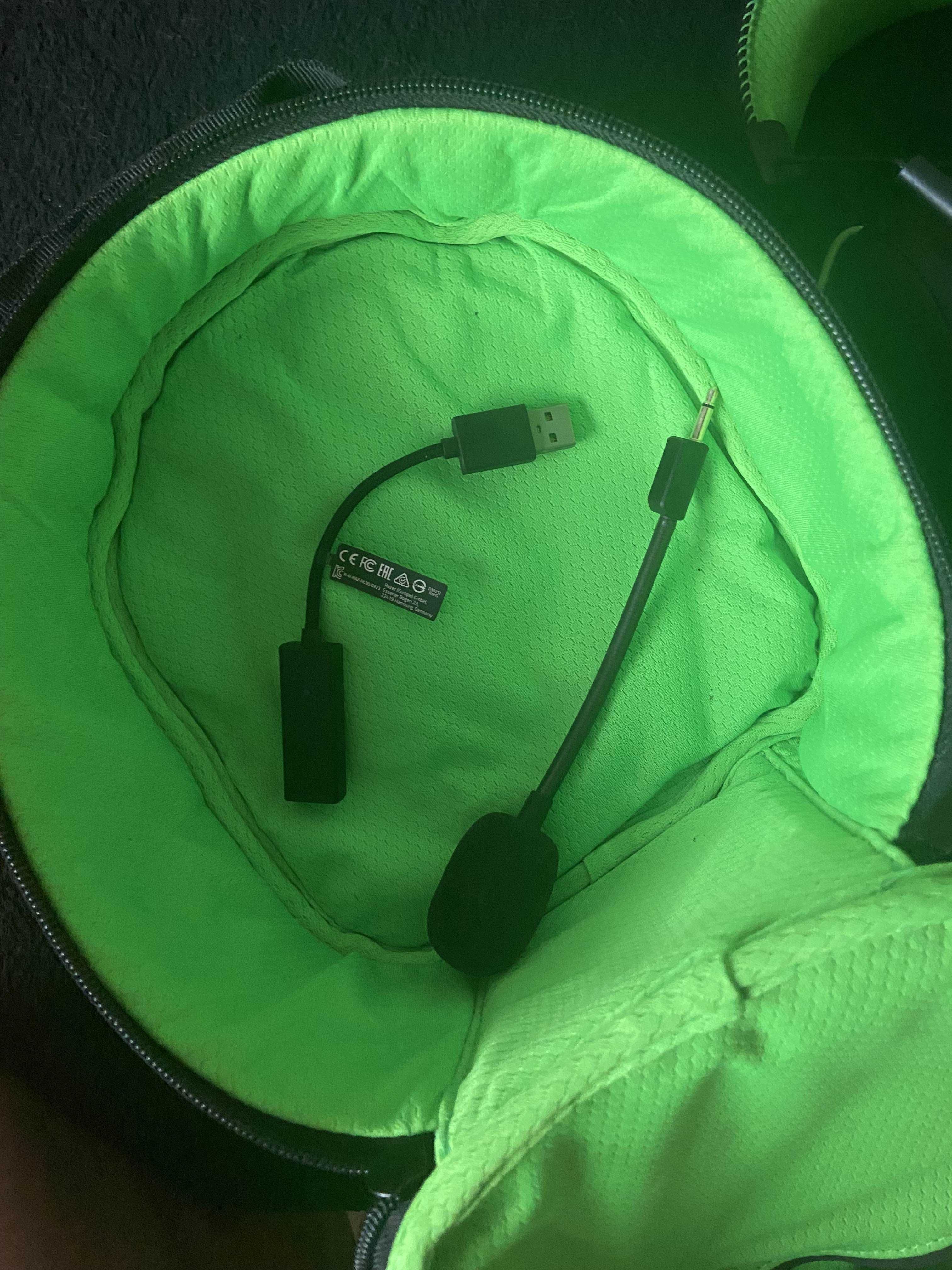 RAZER blackshark v2 + USB SOUND CARD