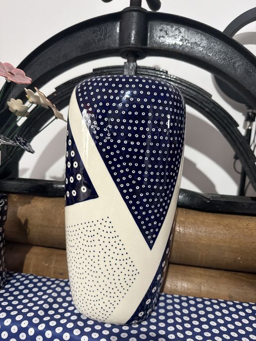 Wazon, gazur, ceramika bolesławiec