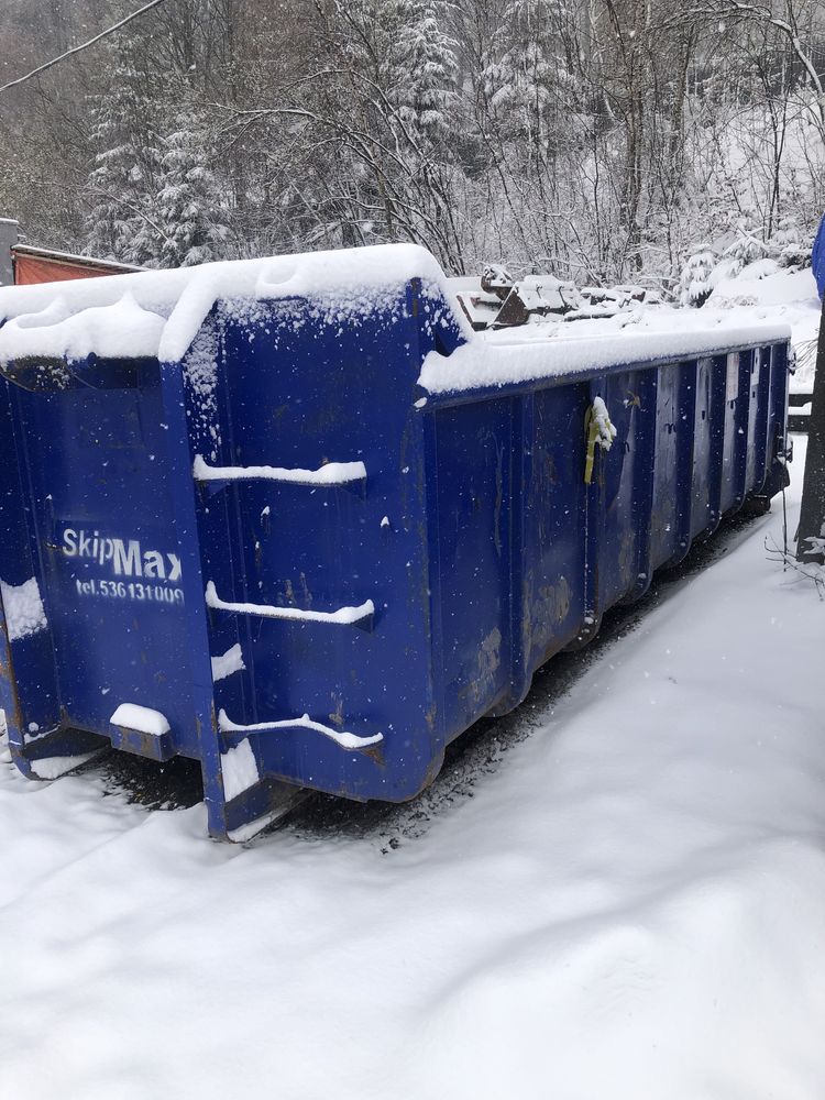 Wywóz odpadów kontenery transport