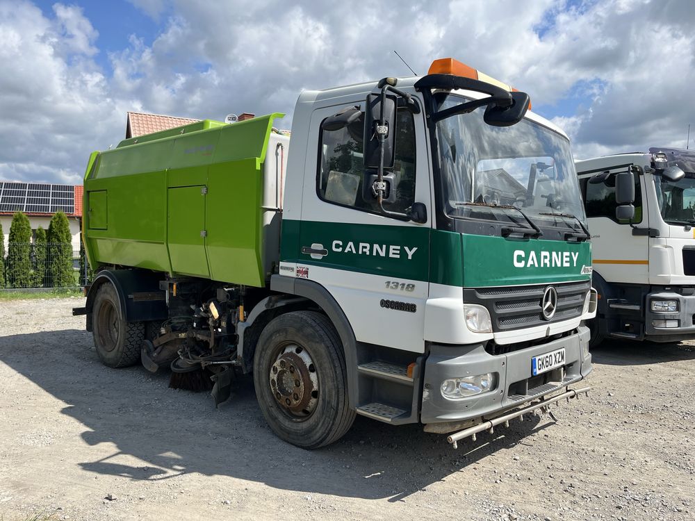 Mercedes Atego zamiatarka SCARAB MERLIN Hydrostatic 2010r euro 5