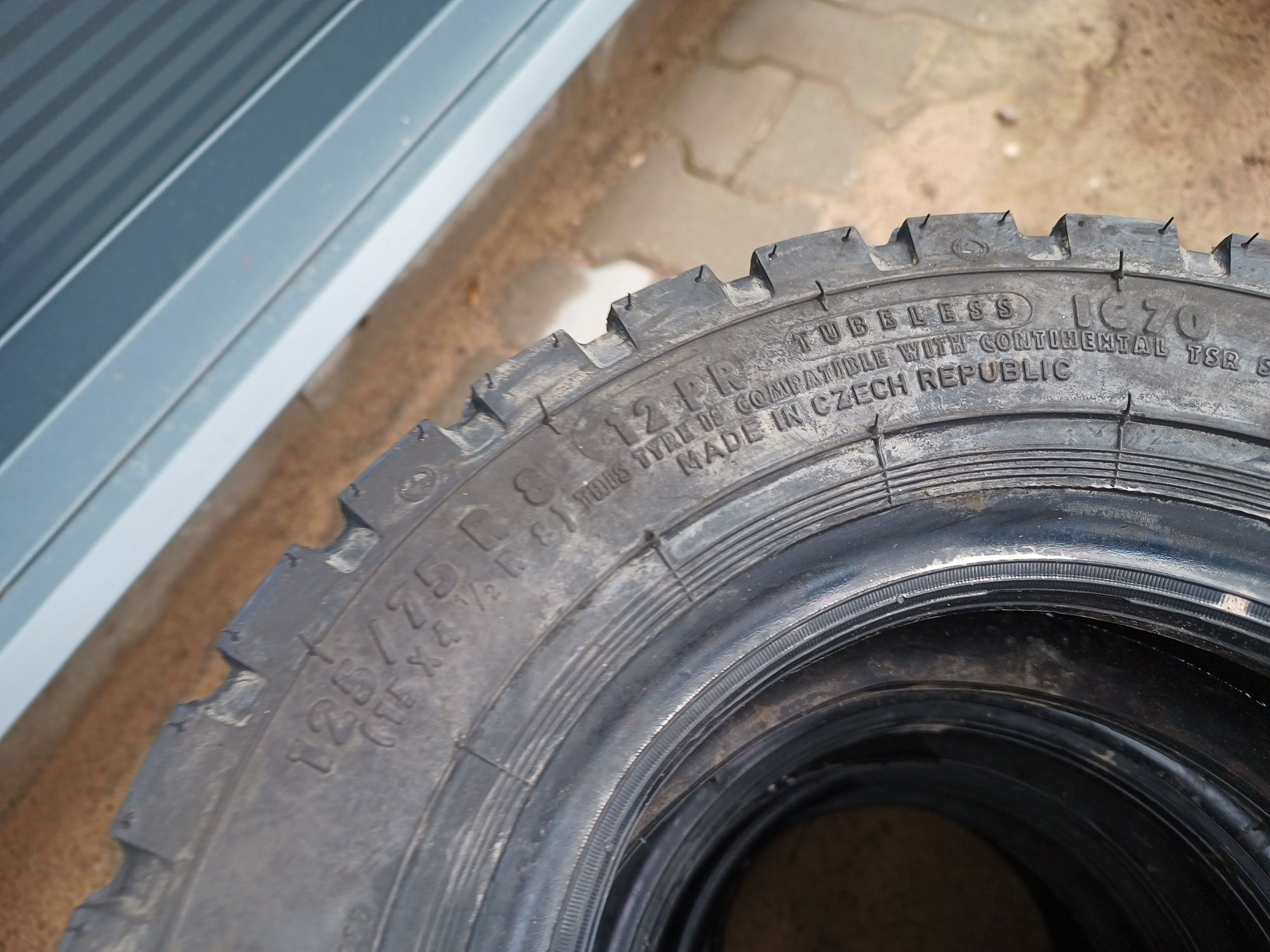 Opony przemysłowe 125/75-8 Continental wózek widłowy Linde still toyot