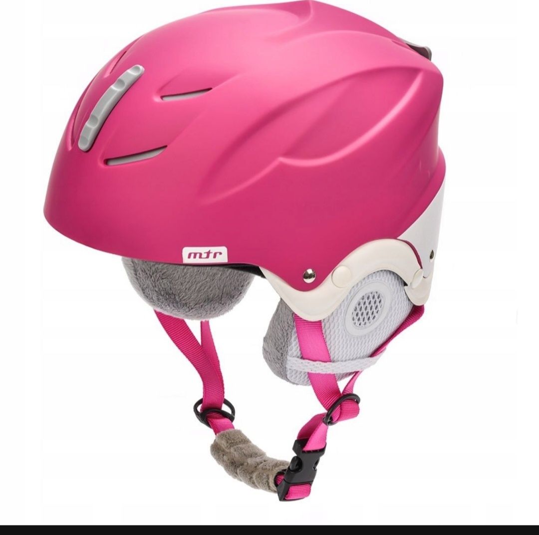 Kask Meteor S 53-55 cm róże i fiolety