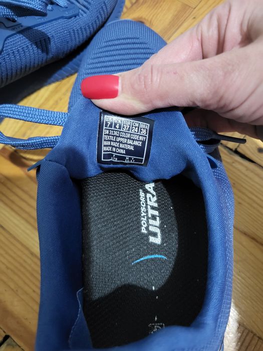 Snakersy SKECHERS BOBS sport 32504/NVY granatowe