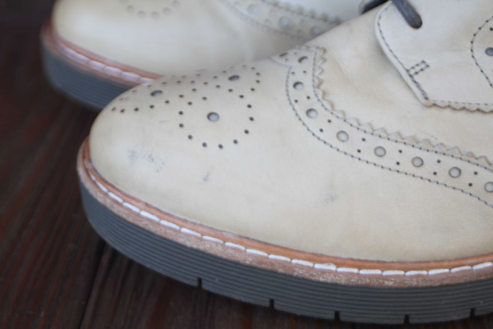 Черевики броги Clarks шкіра Англія 41р ботинки